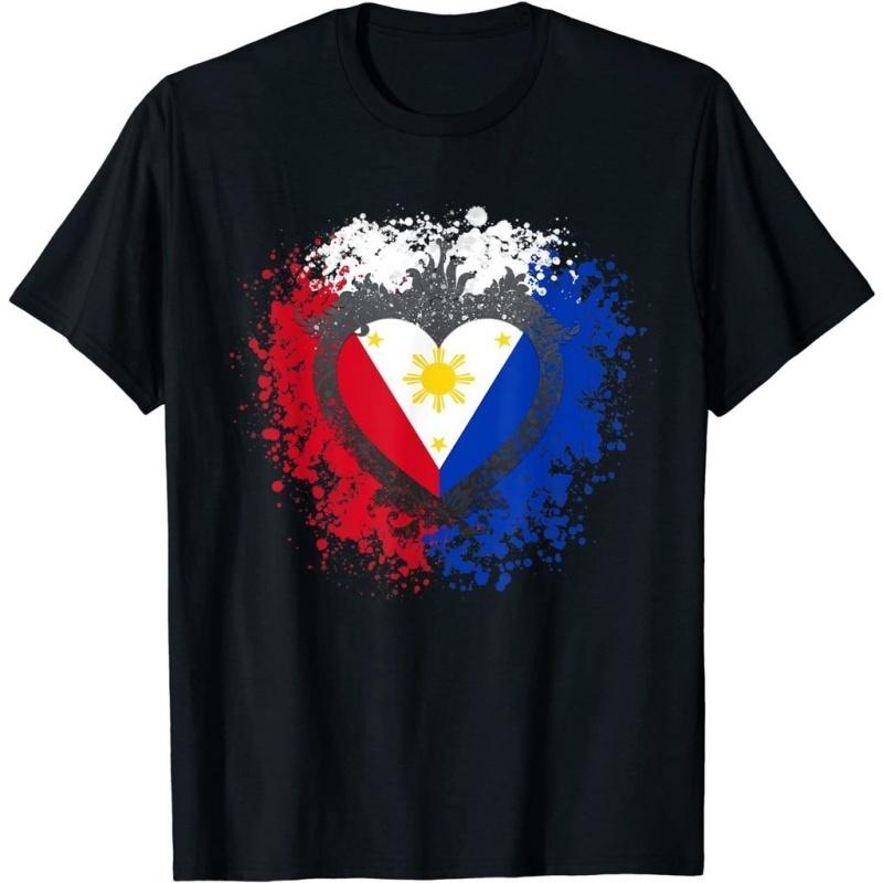 3D Printed Philippine Independence Jeepney T Shirt For Men Patriotic Pattern T-Shirts Summer Fashion Round Neck Short Sleeve Tee