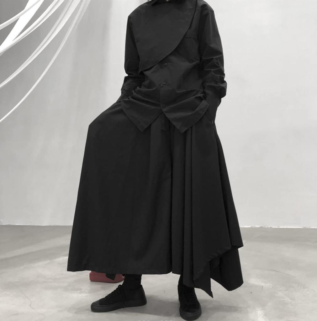Life Palette Hakama Gaucho Voľný strih Aladdinove nohavice pre ázijský tanec a jogové nohavice, Nohavice širokého strihu, Pánske