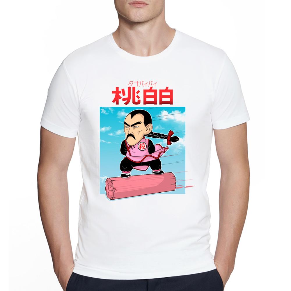 New Summer Fashion Men Bad cartoon Tao pai pai Short Sleeve Legends Japanese anime Z Print TShirt Hip Hop Boy Casual Tops Tees S
