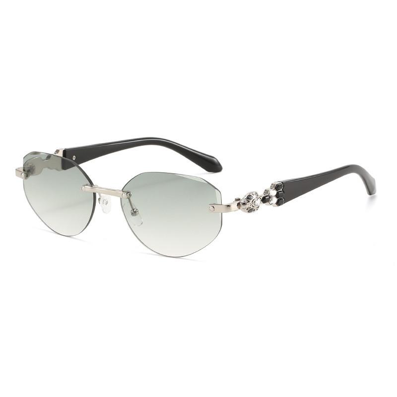 Elliptical Cat Eye Sunglasses For Women With Pc Frame Uv400 Protection Fashion Accessory For Outdoors