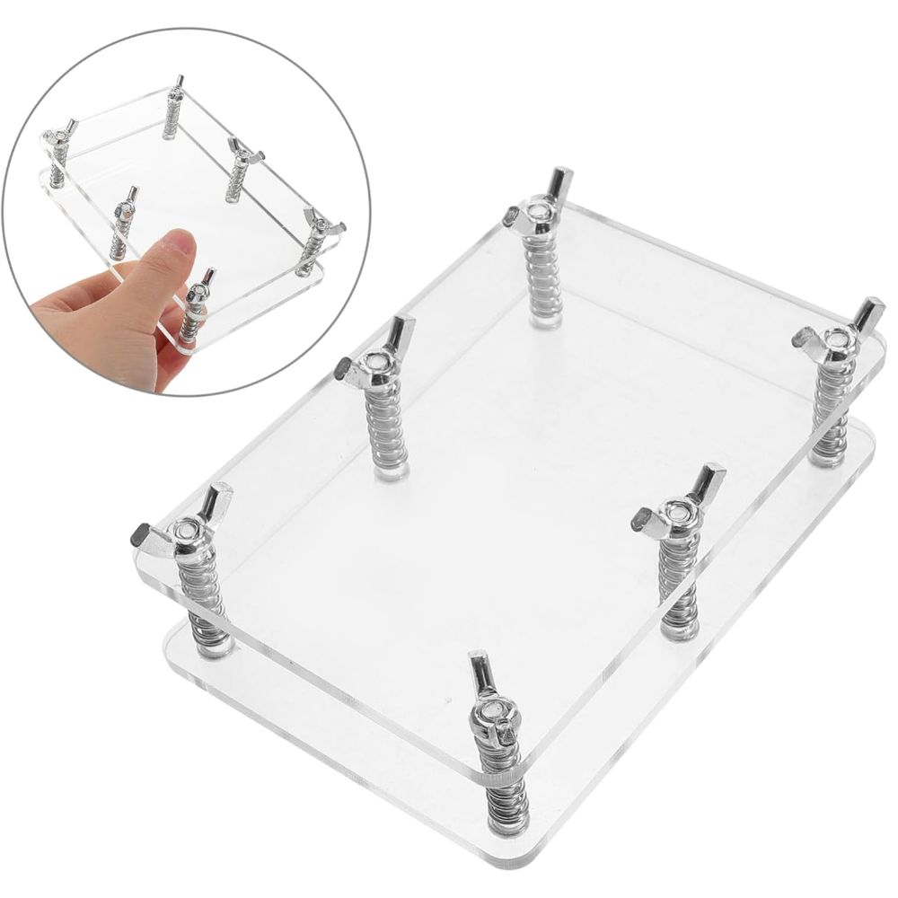 Transparent Card Correcting Device Flatten Tool Card Bending Corrector Trading Card