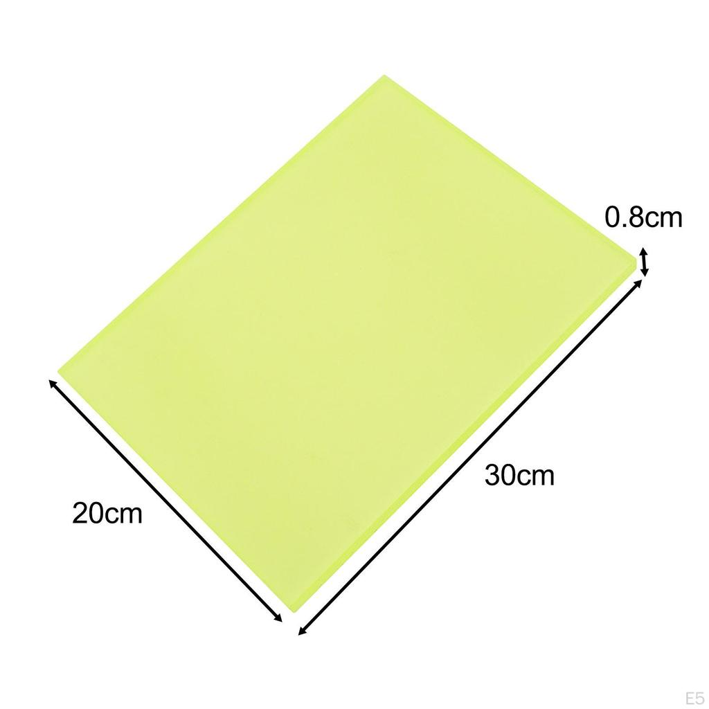 -Cutting Board, Leather Craft, Rubber Mute Cutting, Hole Punch, Stamp Tool