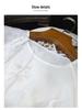 Women's White Embroidered Chinese-Style Round Neck Shirt - 2022 Autumn Casual Fashion Top