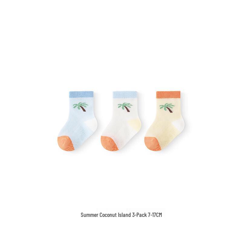 YEEHOO Baby Boy Summer Ankle Socks 3-Pack