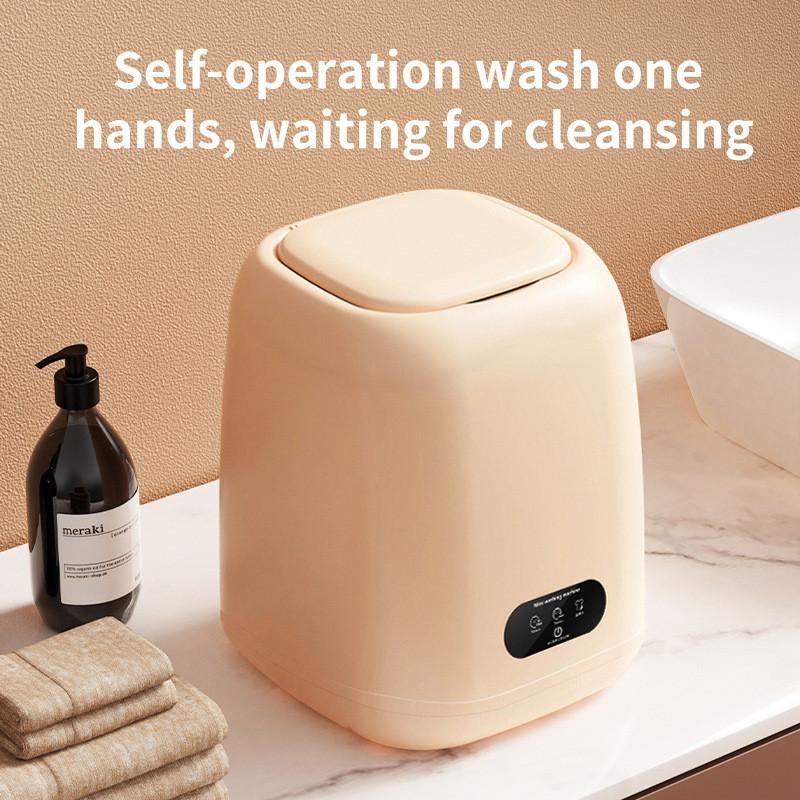 Baby Mini Washing Machine Portable Wave Wheel Ultra Clean Washing Machine Household Large Capacity Elution Integration Machine