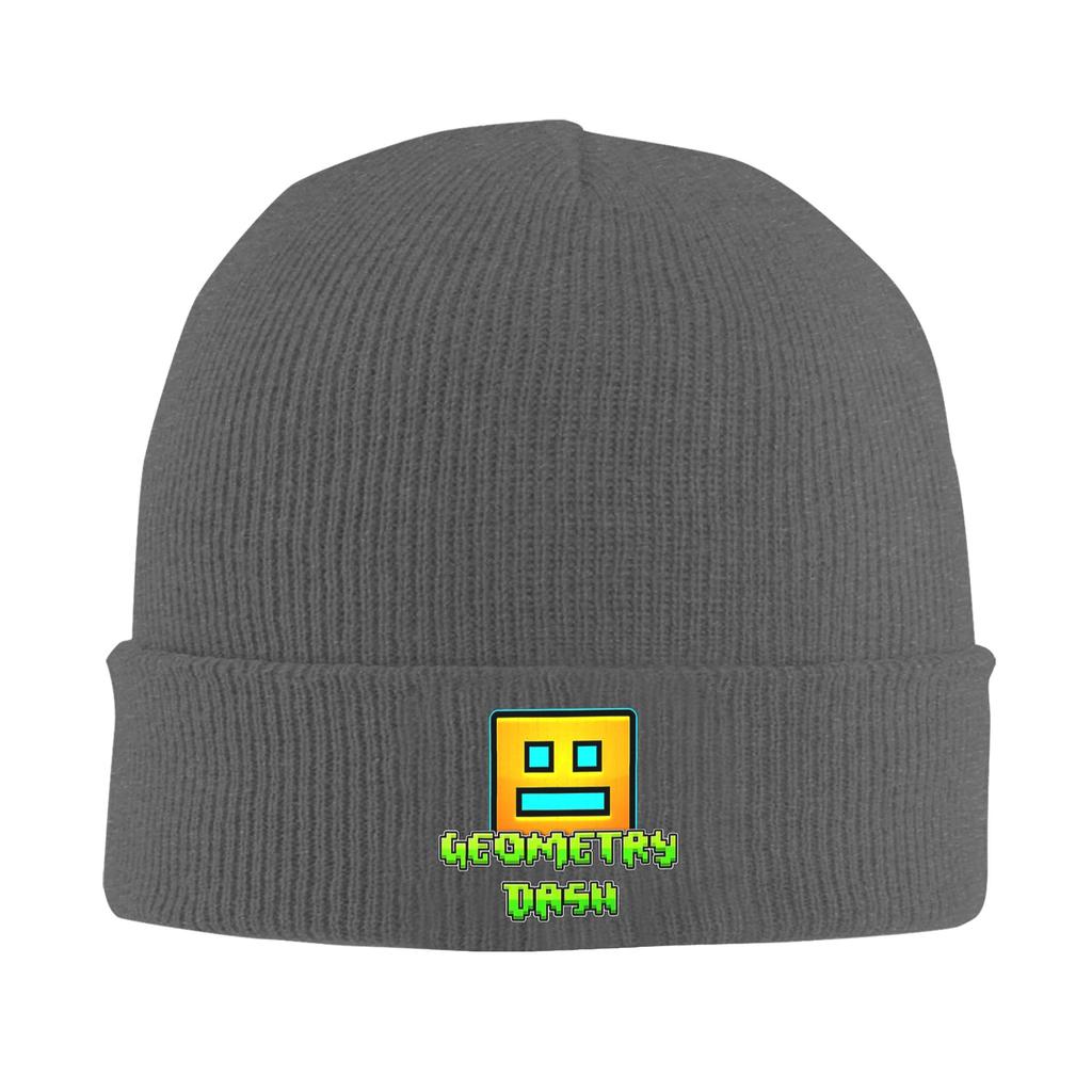 Video Game Geometry Dash Winter Skullies Beanies Hat Warm Autumn Knitted Hats Bonnet Caps for Women Men