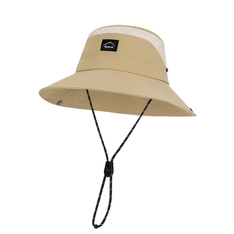 Summer Sun Hat Unisex Outdoor Fishing Sunscreen Hat Quick-Drying Waterproof Breathable Fisherman Hat