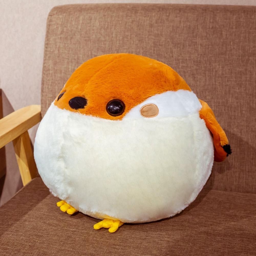 Lifelike Sparrow Titmouse Stuffed Toy Cartoon Titmouse Forest Animal Plush Doll Children Kid Toys