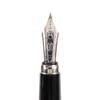 Excellent Cartier fountain pen Louis Cartier Godrons Silver 18K mens Used