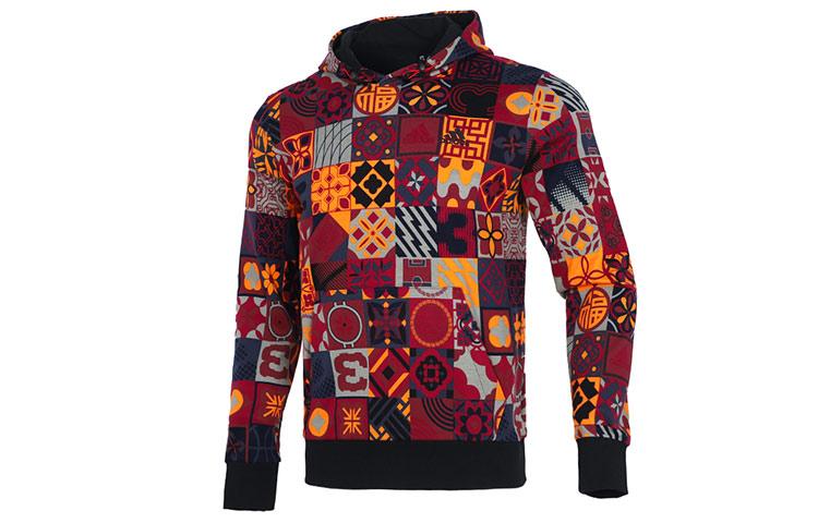 Adidas Cny Allover Print Hoodie HI3286 XL