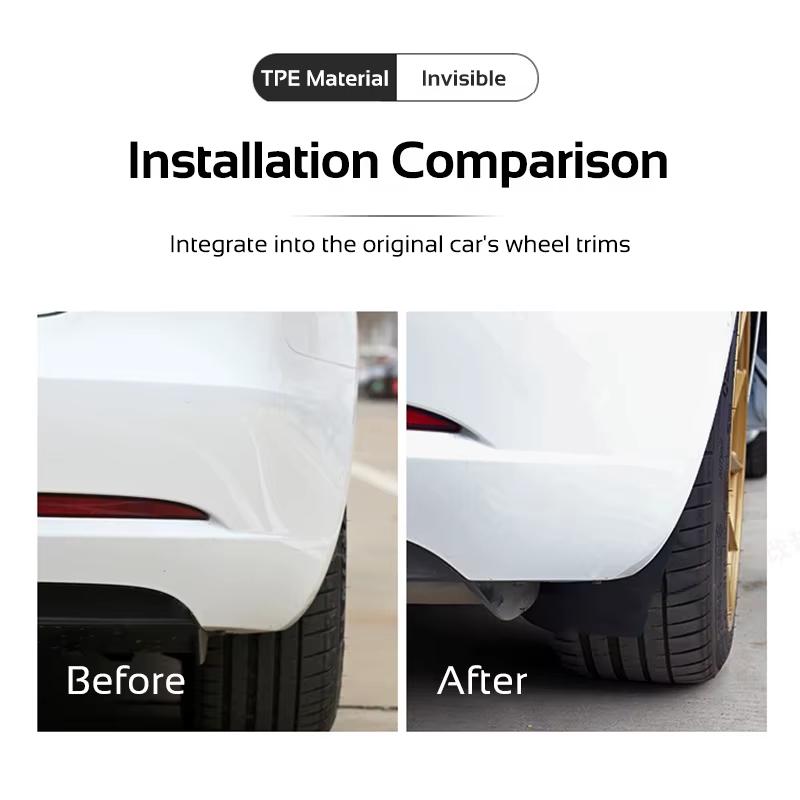 

4Pcs/Set For Tesla Model Y 2021 Type A