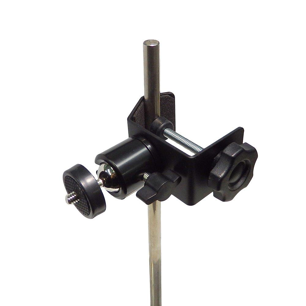 Nagao Manufacturing Ball Head with Pole Clamp and Camera Screw Co., Ltd. NB-UNDAI02PL 1/4-inch