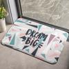 Door Rug Mat Carpet Bedroom Door Pad Toilet Bathroom Non-slip Mat Home Moisture-wicking Foot Best Mat Durable Durable