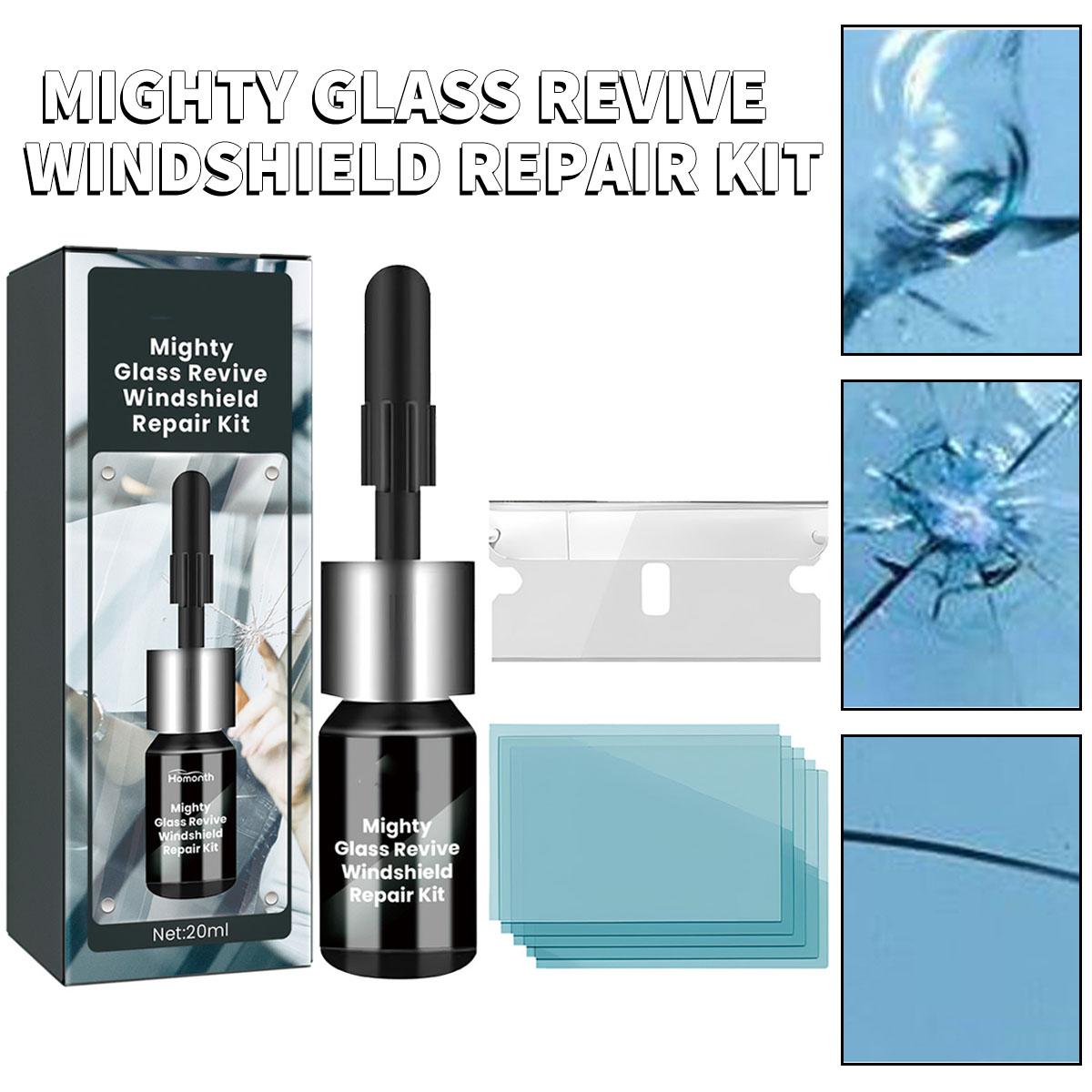 

Mayitr Mighty Glass Revive Ремонтный комплект для лобового стекла автомобиля Исправление трещин на лобовом стекле