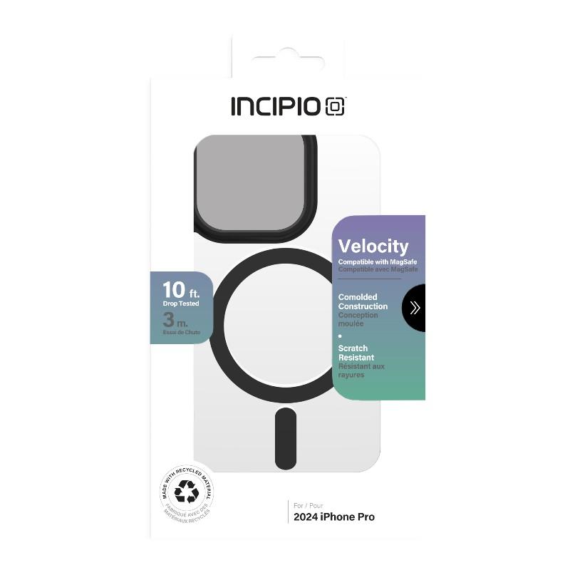 Incipio Velocity Magsafe - Etui Iphone 16 Pro (Clear / Black)