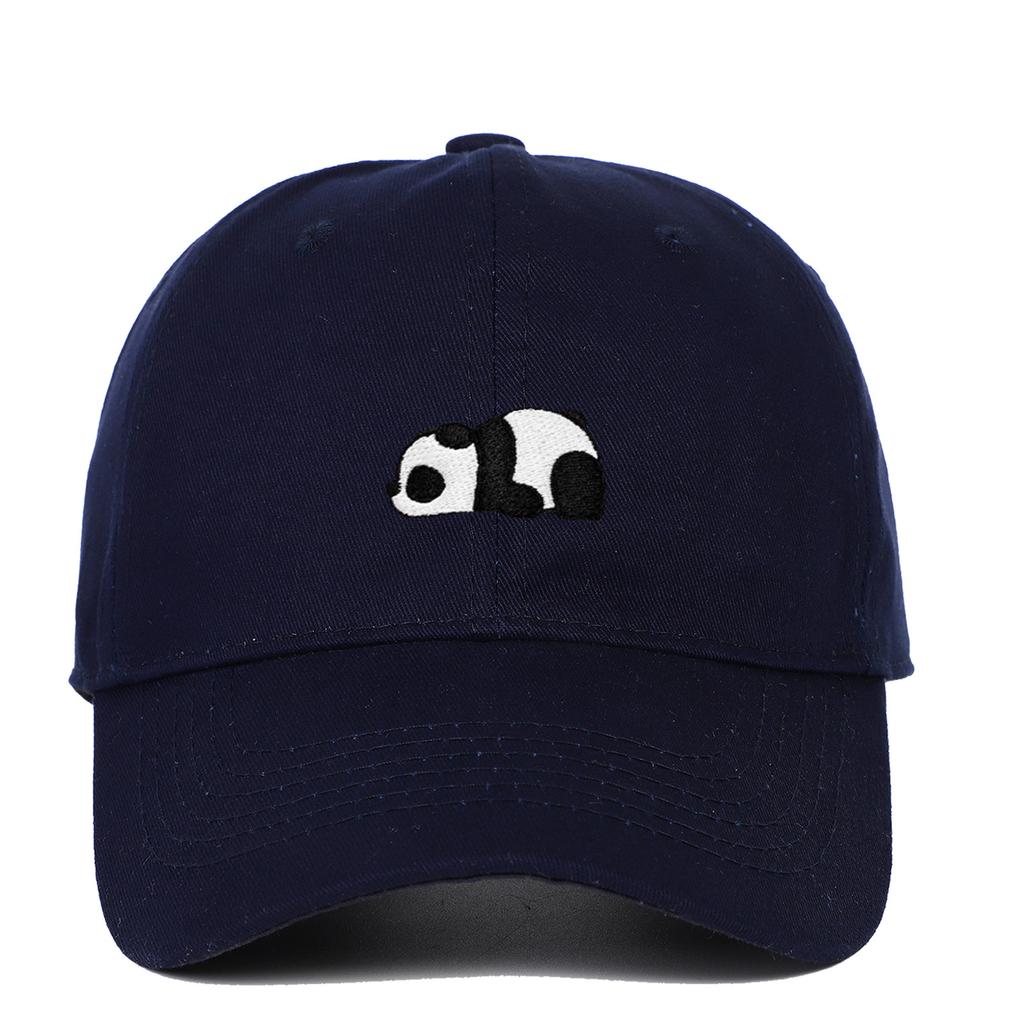1pc Unisex Panda Embroidery Baseball Caps for Women,outdoor Sports Fishing Summer Peaked Adjustable Driver Caps for Daily Wear