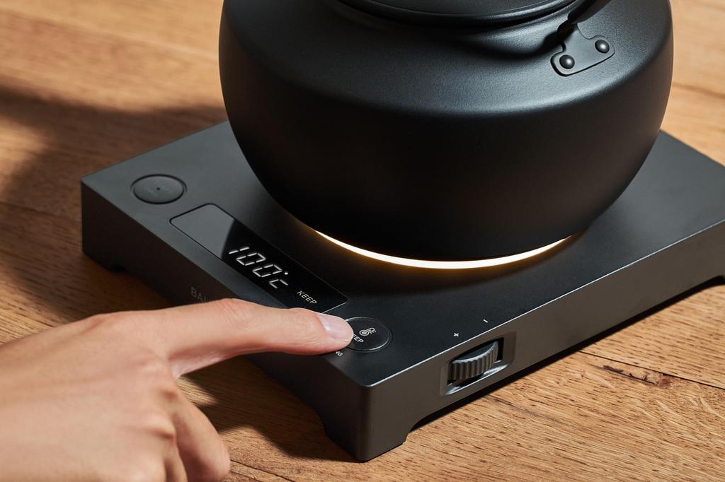 MoonKettle | Electric Kettle with Temperature Control, Black, BALMUDA Moon Kettle KPT02JP-BK, Released November 2012, Gift Available