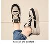Autumn 2025 Women's Korean-Style White Sneakers, Height-Boosting Thick-Soled Casual Shoes, H6519