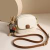 Bag Women's New Women's Bag Crossbody Bag Leather Fashion Versatile Premium Texture Niche Shoulder Bag