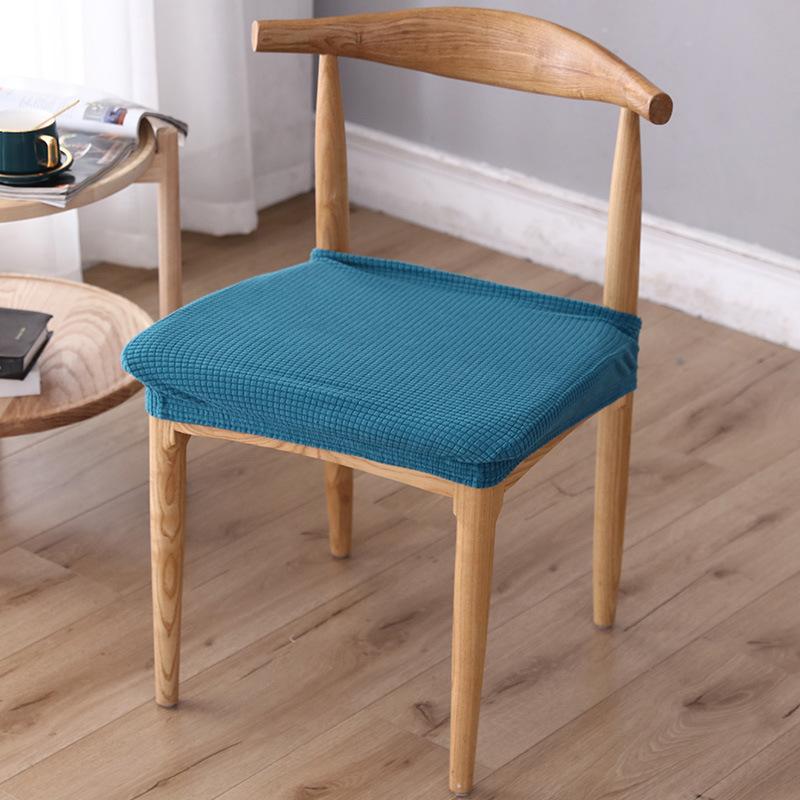 Dining Table and Chair Cover Universal Elastic Modern Simple Household Seat Cover Without Backrest Office Cushion Cover