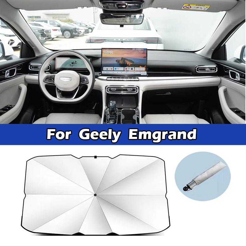 Auto Zonnescherm Paraplu Voorruit UV Beschermer Voor Geely Monjaro Xingyue L Preface Boyue Emgrand Haoyue Panda Binrui Binyue