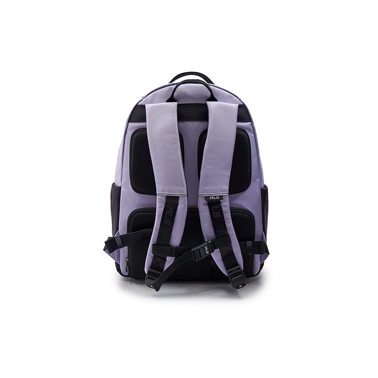 New MLB Nylon Backpack Regular Women's Purple 7ABKB044N-10LDL
