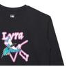 New Era FW22 Magpie Pattern Printed Crewneck Sweatshirt Unisex sweatshirt Black 13350859
