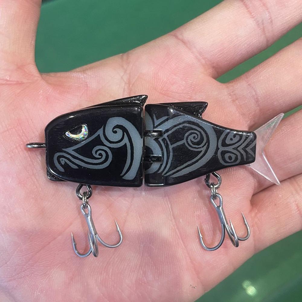 

Бассовые крэнки 2-секционные рыболовные приманки глубоководные пластиковые жесткие приманки-крэнки 2024 Бионическая приманка G