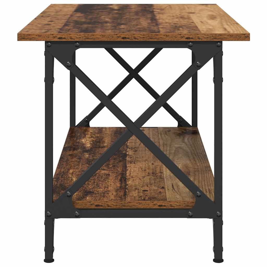 Coffee Table Reclaimed Wood Look 80 x 45 x 45.5 cm Engineered Wood