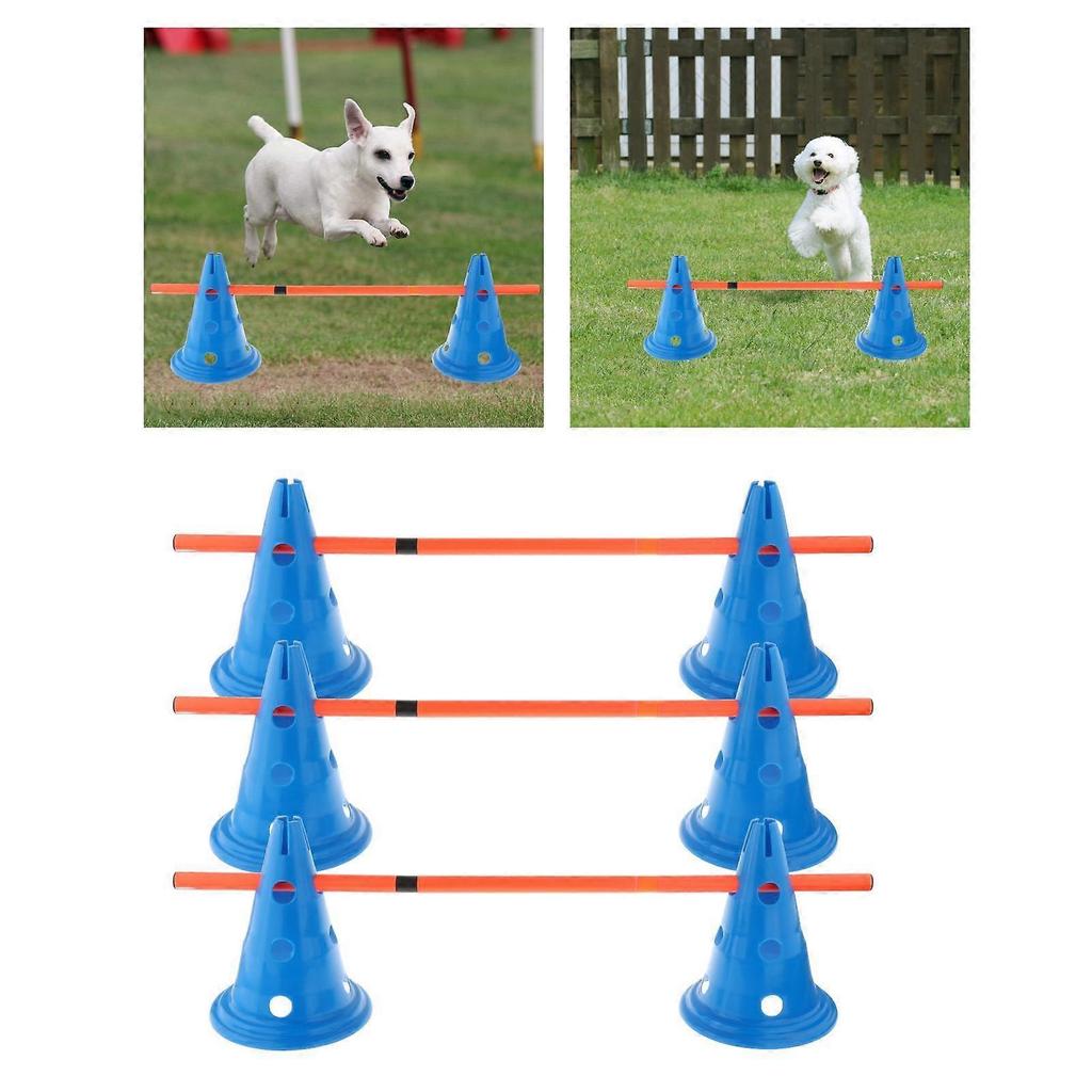 Hurdle Cones Course Interactive Multifunctional for Running Sports Exercise