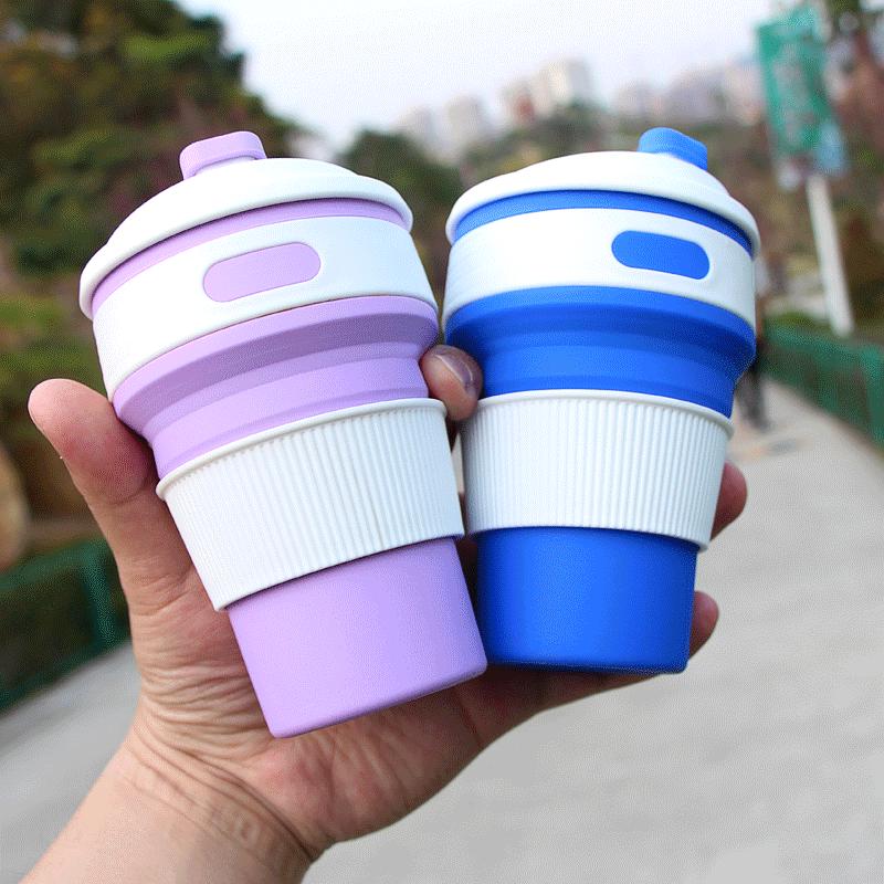 Silicone Foldable Cup - Creative Gift, Custom Logo Available