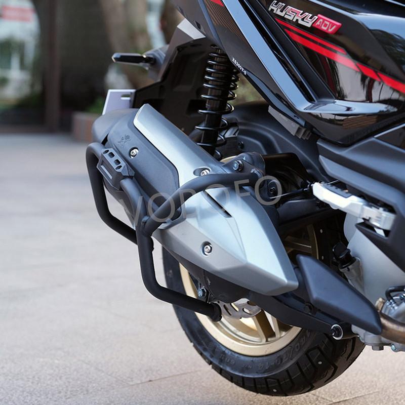 Fit for SYM Husky ADV 300 ADX 300 ADX300 Motorcycle Exhaust Pipe Protection Bar Modification Muffler Bumper Anti Drop Bar