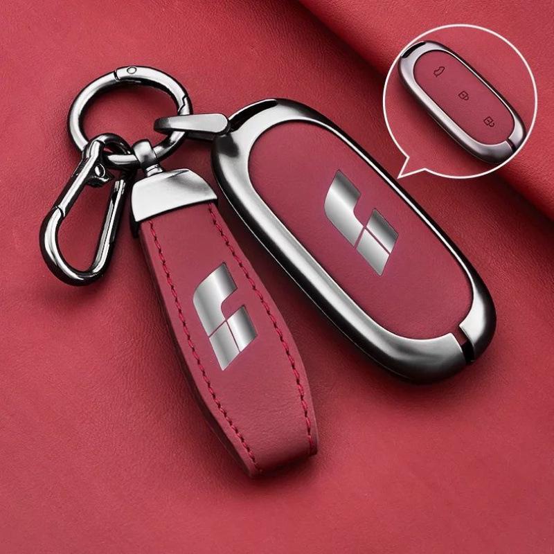 Ideal L6 to L9 Car Key Case: Premium Metal Protective Shell for Men and Women