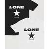Minimalist Black & White Print T-Shirt Men Women Streetwear Cotton Short Sleeve Casual Top
