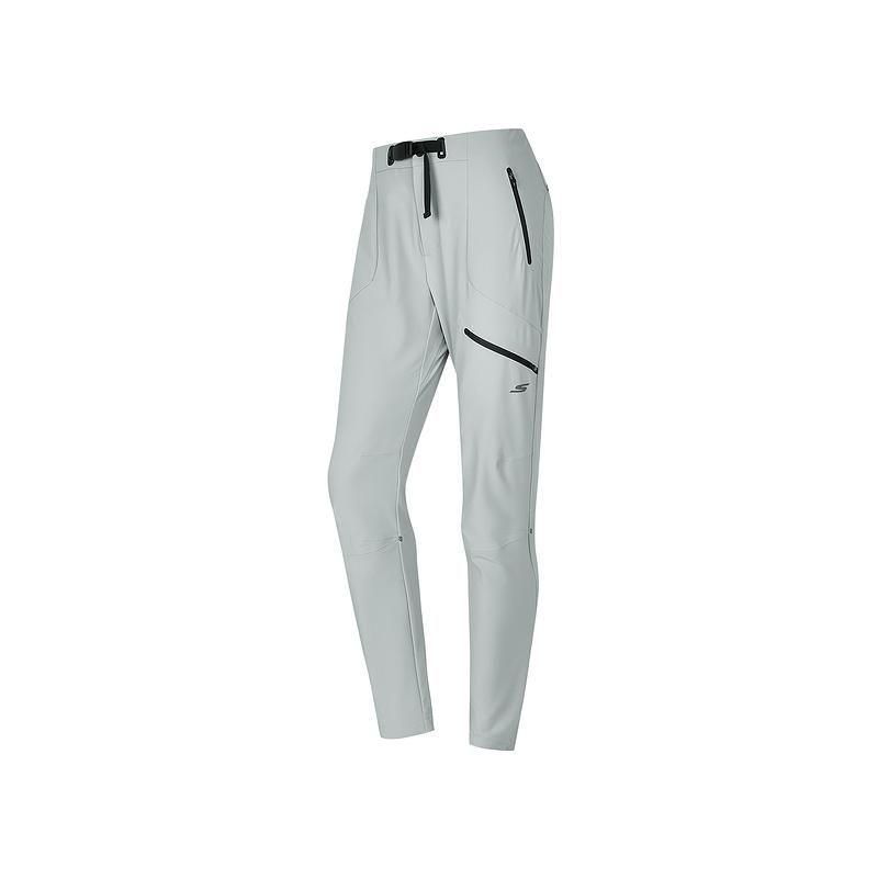 Skechers Comfortable Soft Skin-Friendly Versatile Knit Sports Pants Women Bottoms Ultimate-Gray P424W227-028Q M