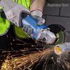 Dongcheng S1M-FF04-100BS Industrial Angle Grinder CN plug (adapter included)