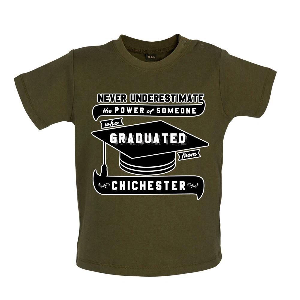Chichester Graduate - Baby Kids Boys Girls Unisex T-Shirt / Babygrow - Graduation University Uni 150