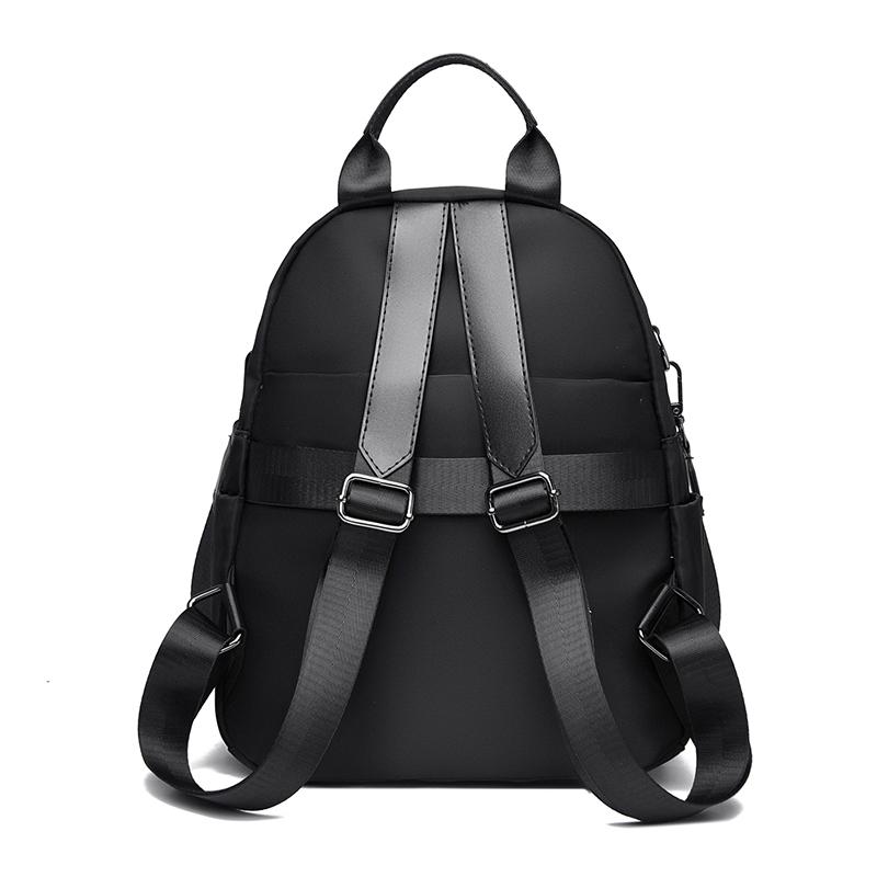 Oxford Backpack Women's Fashionable Casual School Bag Lightweight Travel Rucksack with Adjustable Strap