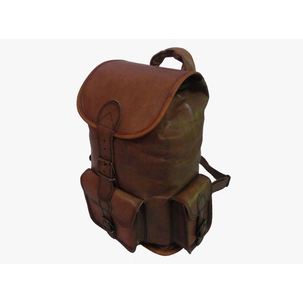 16-дюймовый кожаный рюкзак — фото 3