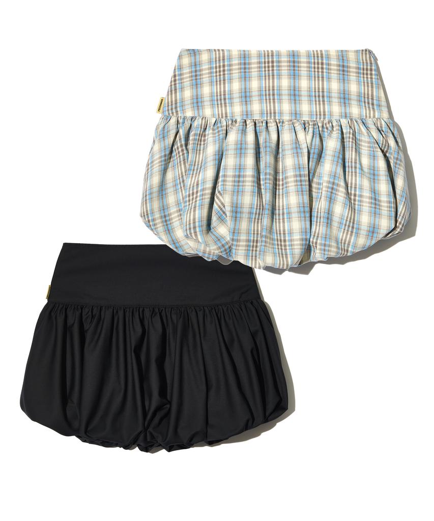 Peace Maker Yoke Balloon Pumpkin Skirt (Black)
