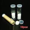 Coin Tube Storage Box Transparent Collection Shockproof Protection 10Pcs