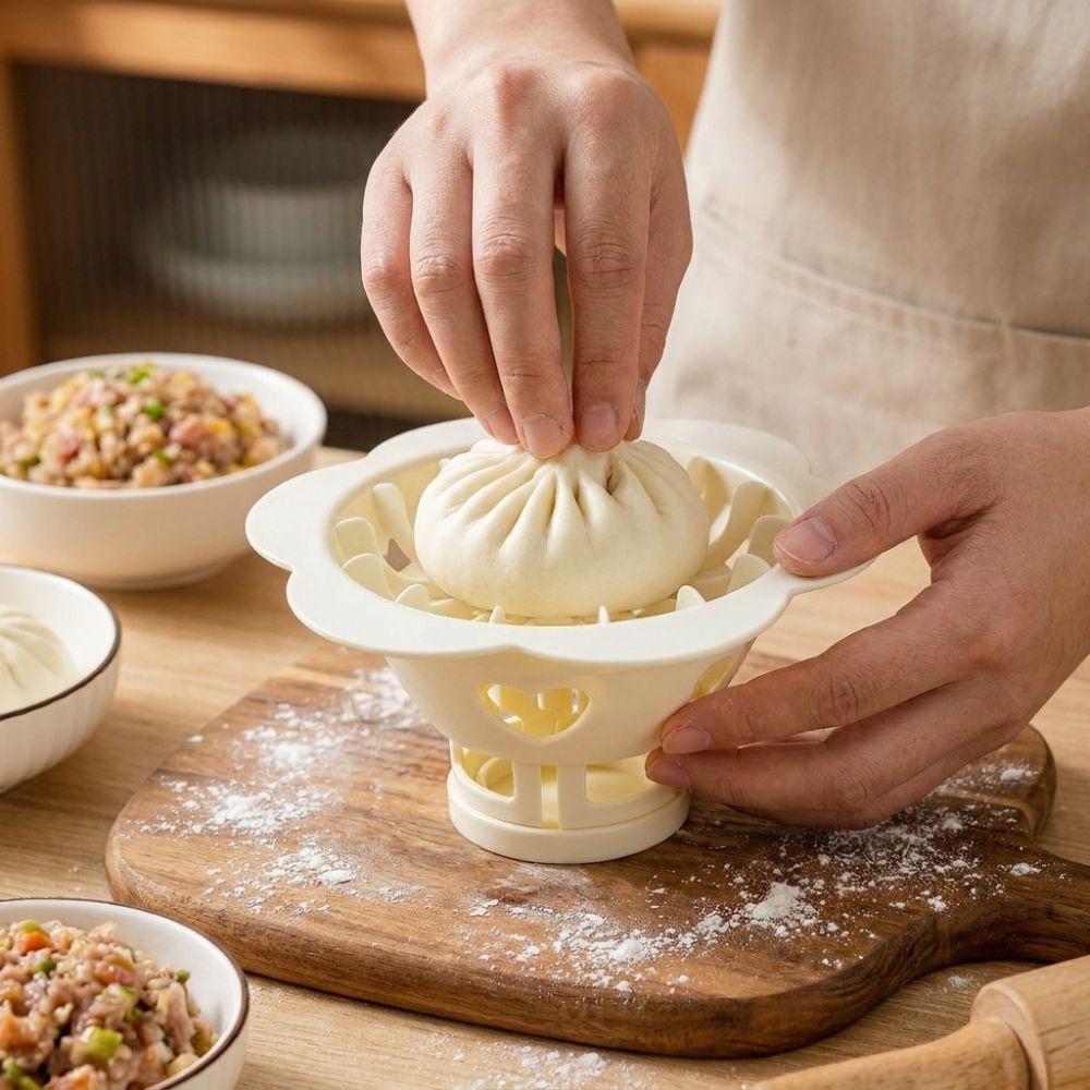Heart Hollow Baozi Maker Mold Plastic Dumpling Machine DIY Pastry Press  Breakfast Bun Making