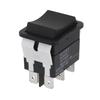User Friendly Installation Switch 6 Pins Switch Color: Black Pushbutton Switch Voltage Rating 125/250V Current Rating 20A