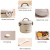 Stainless Thermal Insulation Bento Lunch Box Pot Jar Thermos for Hot Food Storage Containers Lunchbox Packed Lunch Refrigerators