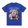 John Pork ruft T-Shirt Lustiger Humor Schwein Meme Design Grafik T-Shirt Mode Hip Hop Kurzarm Baumwolle Übergroße T-Shirts