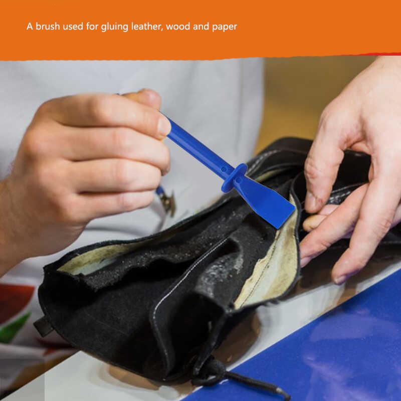 Elastic Adhesive Hand Scraper Glue Tool Leather Application Glue Applicator Scraper Board Made of PP Material Glue Stick