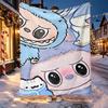 Labubu Pattern Blanket for Home Decoration, Bed, Sofa, Car Travel, Camping, Suitable for All Seasons, Birthday Christmas Gift