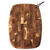 Acacia Wood Geometric Cutting Board - Solid, Anti-Mold, No Cracking