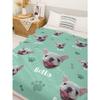 1-PC Personalized Blanket Custom Pet Dog Flannel Blankets Pet Name Personalized Dogs Name Pictures Gift Blanket For Baby Dog