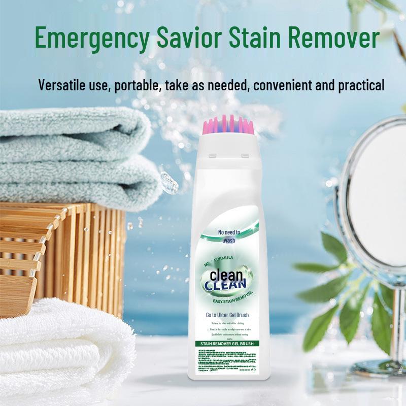 Gentle Clothing Stain Remover Gel for Clothes and Blankets - Removes Oil and Coffee Stains